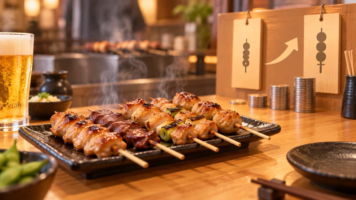 焼鳥居酒屋の均一価格が引き上げられることを表すイメージイラスト